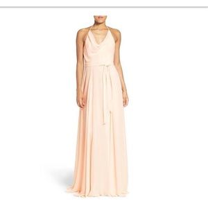 Amsale Bridesmaid Dress (Blush)